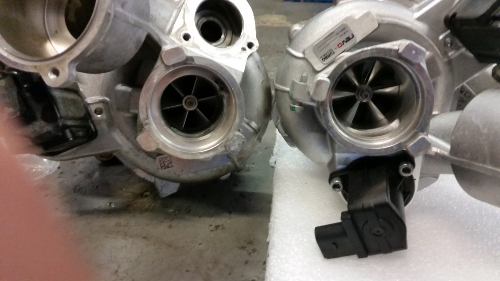 The Revo stage 3 conversion requires a larger turbo from turbo Technics IS 38ETR