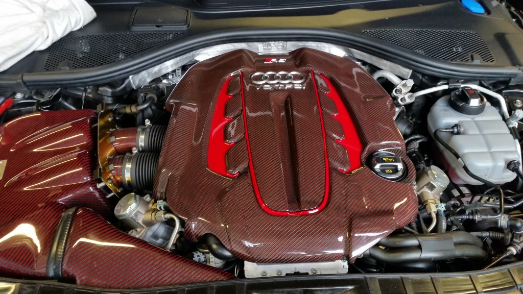 Eventuri induction and engine cover